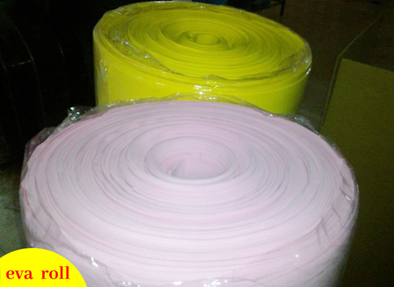 Factory direct supply of 1.5 meters wide black and white eva rolls of various thicknesses and color eva rolls Shanghai foam manufacturer