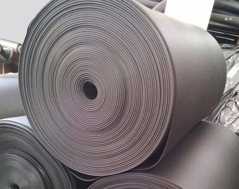 NBR foam pipe insulation nbr foam roll nbr rubber and plastic sheet double-sided crusted nitrile foam coarse pores nbr