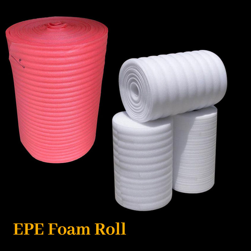 Epe pearl cotton roll logistics packaging shockproof foam roll express filled foam cotton 5mm pearl cotton