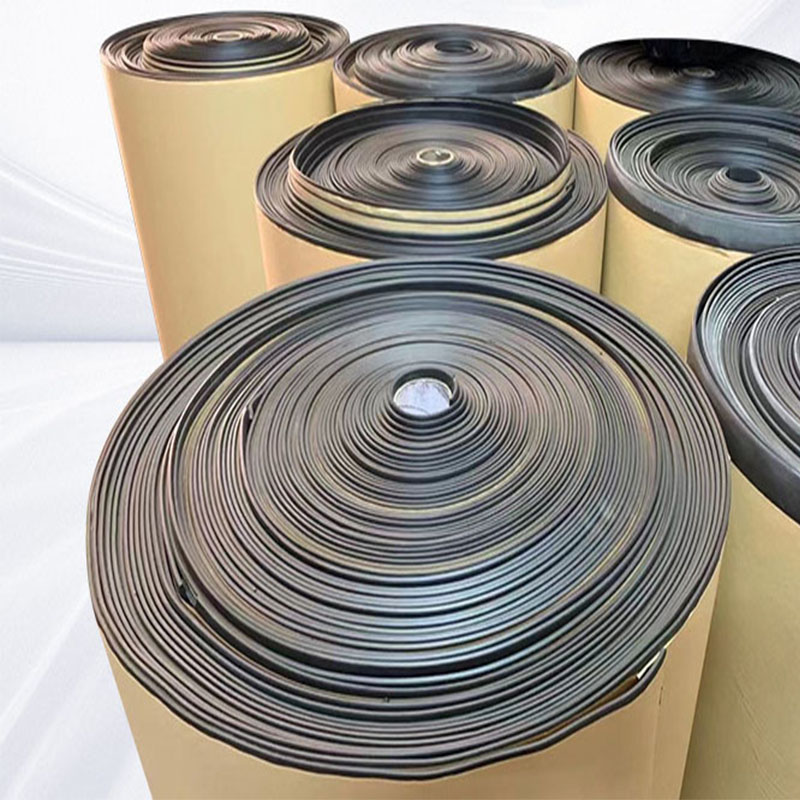 NBR foam roll aluminum foil insulation board 5mm double-sided leather rubber and plastic cotton insulation cotton air pipe flame retardant insulation lining backed by rubber sponge