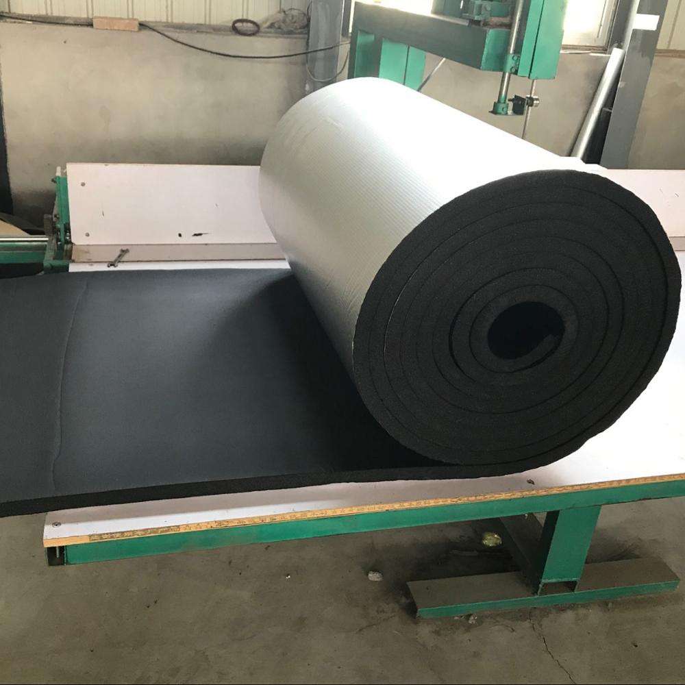 nbr rubber foam roll/soft black foam roll