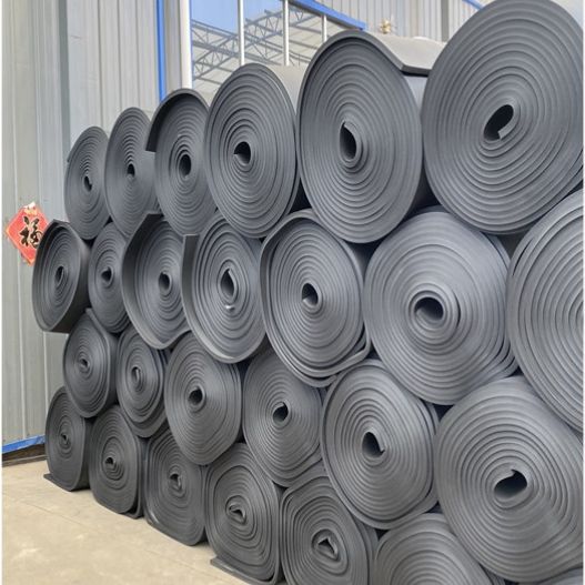 NBR Waterproof Foam roll Rubber Insulation Sheet Foam Roll For HVAC