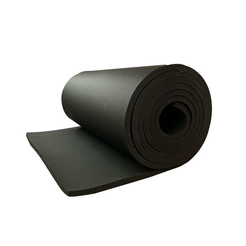 2 Inch Thick Flexible Thermal Insulation Fireproof Rubber Foam Roll NBR Foam Roll