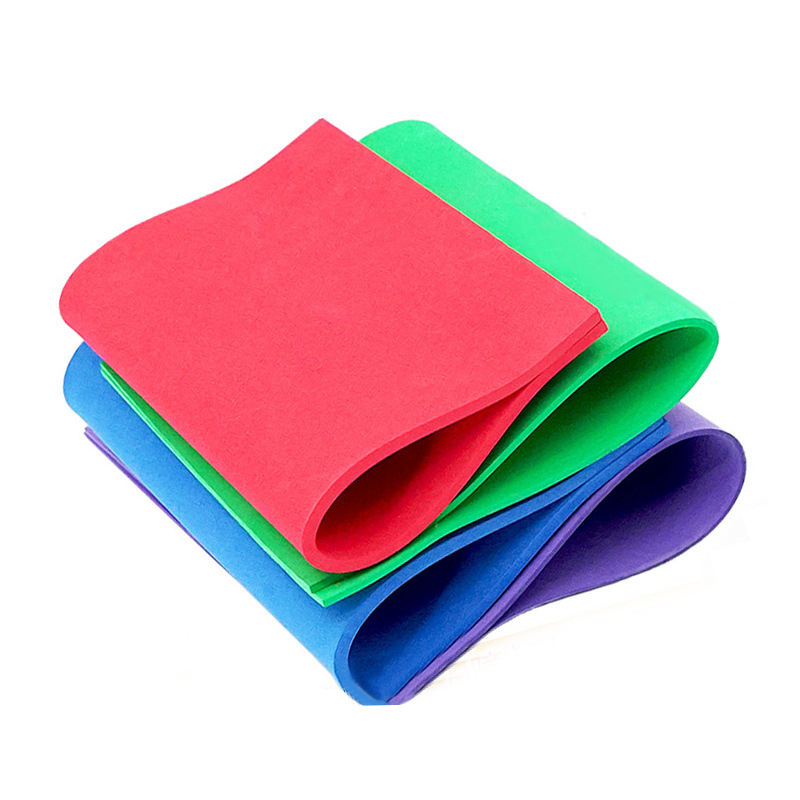 Custom colors 1mm-40mm Double sided Adhesive goma eva foam sheet