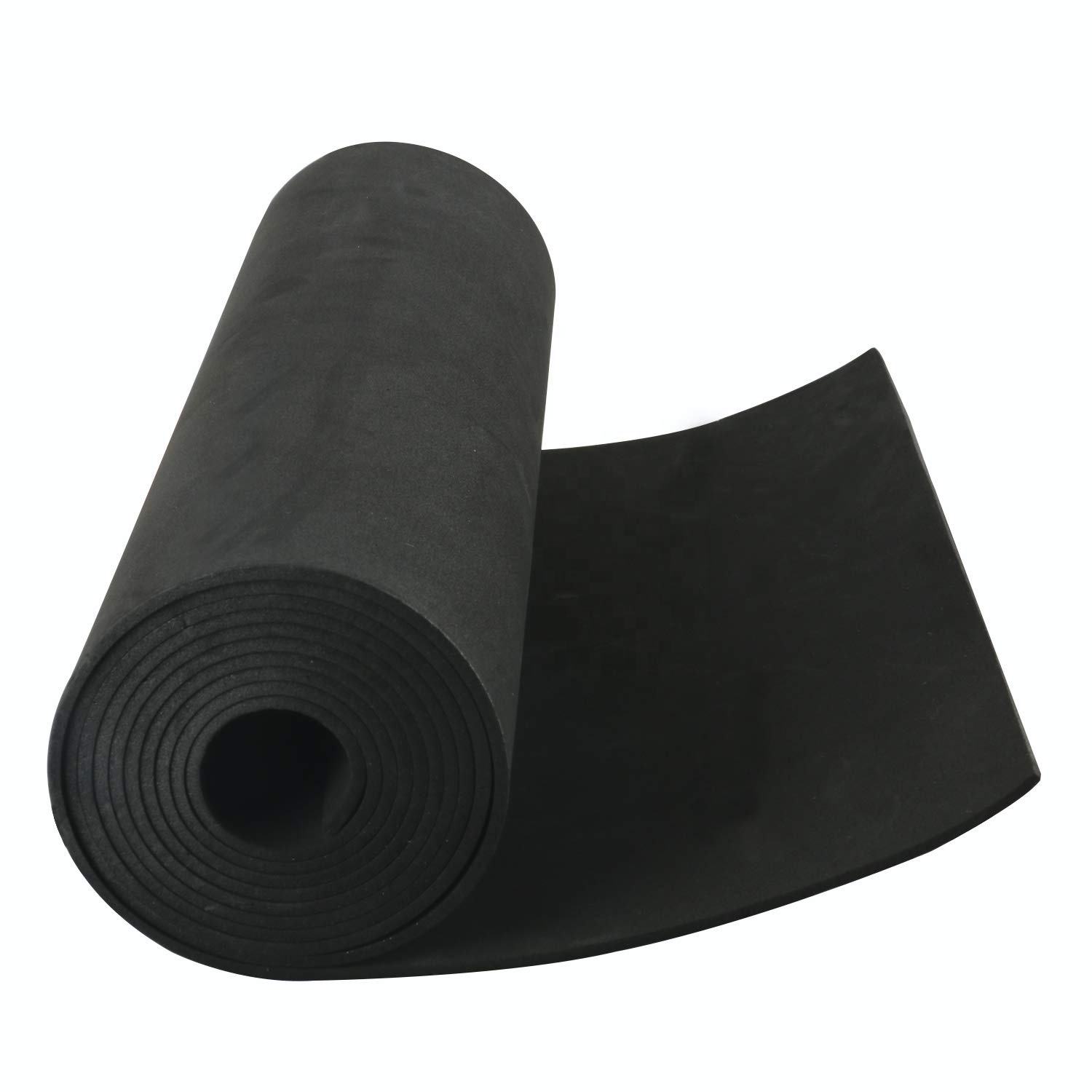 Weather Resistant Anti Aging Waterproof Natural 2mm 3mm 5mm 10mm Black SBR foam Roll